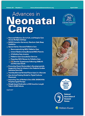 【单期可选】Advances in Neonatal Care 新生儿护理方法进展 2020年4月