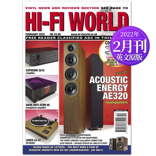 World 英国音响器材家庭影院外刊杂志英语书刊 单期可选 英文期刊 22年月刊 2021 高保真
