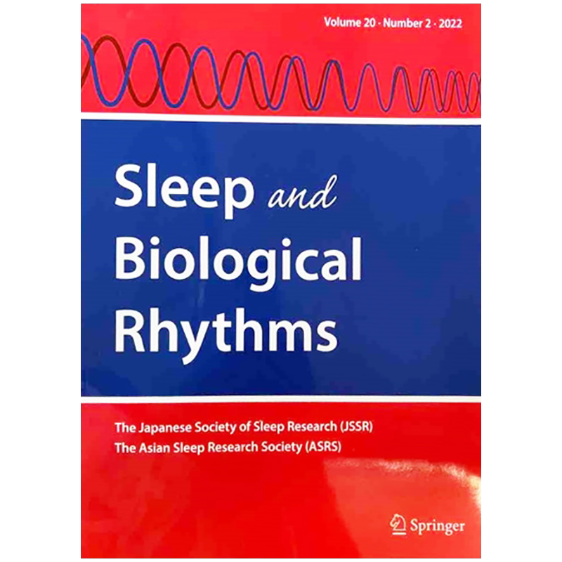 【单期】Sleep and Biological Rhythms 睡眠与生物节律 2022年第2期 - 白底图