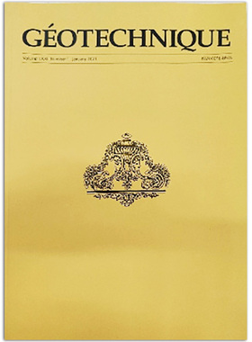 【单期可选】Geotechnique 英国土木工程地质学杂志 2021年1月