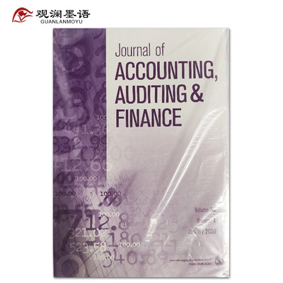 【单期】Journal of Accounting Auditing&Finance 2020年 会计审计与财务杂志