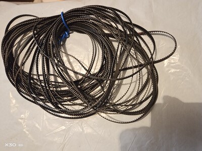 Janome 真善美 525A家用电动多功能缝纫机同步带橡胶皮带