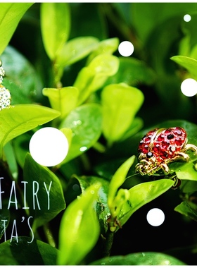 Nata'S独家！ 复古小胸针 森林精灵（两款入）