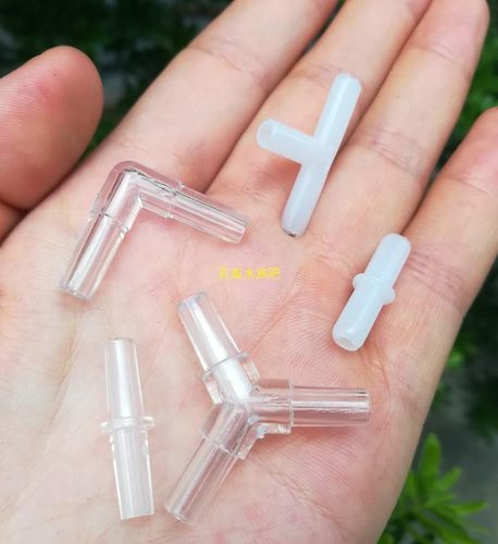 鱼缸水族器材氧气泵管直通