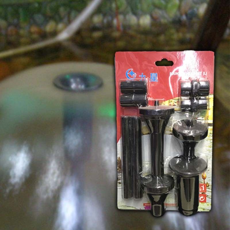 闽江园林造景小喷泉头鱼缸潜水泵微型喷泉头家用多功能花样喷头