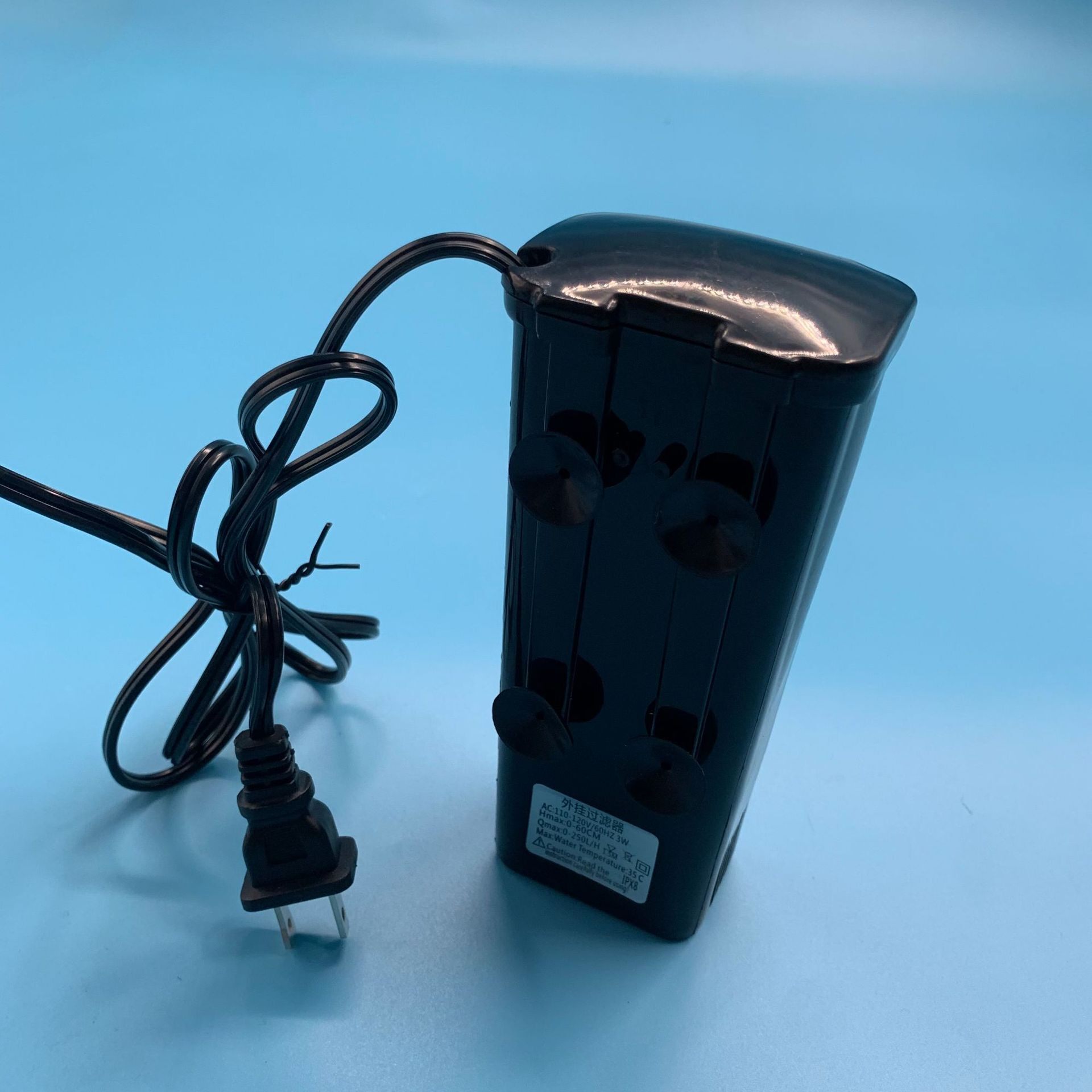 110v低水位过滤器小龟过滤泵水族鱼缸过滤器低水位电动净水器箱子