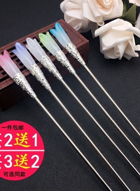 古典发簪步摇头饰插针