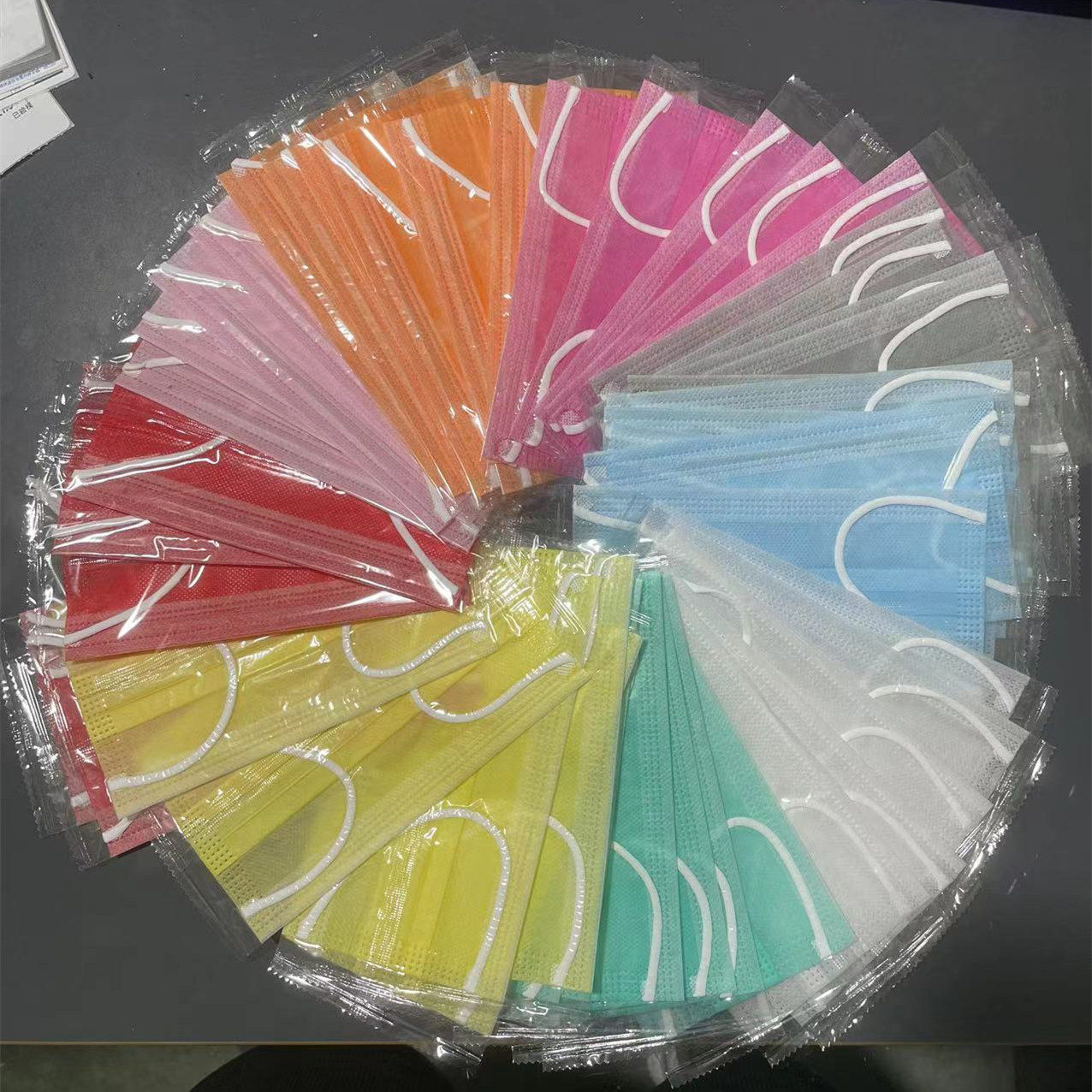 夏季超薄二层无纺布独立包装扁筋耳带彩色透气防晒防尘拼色口罩,居家日用,口罩,淘宝优惠券,粉丝福利购,淘宝优惠卷