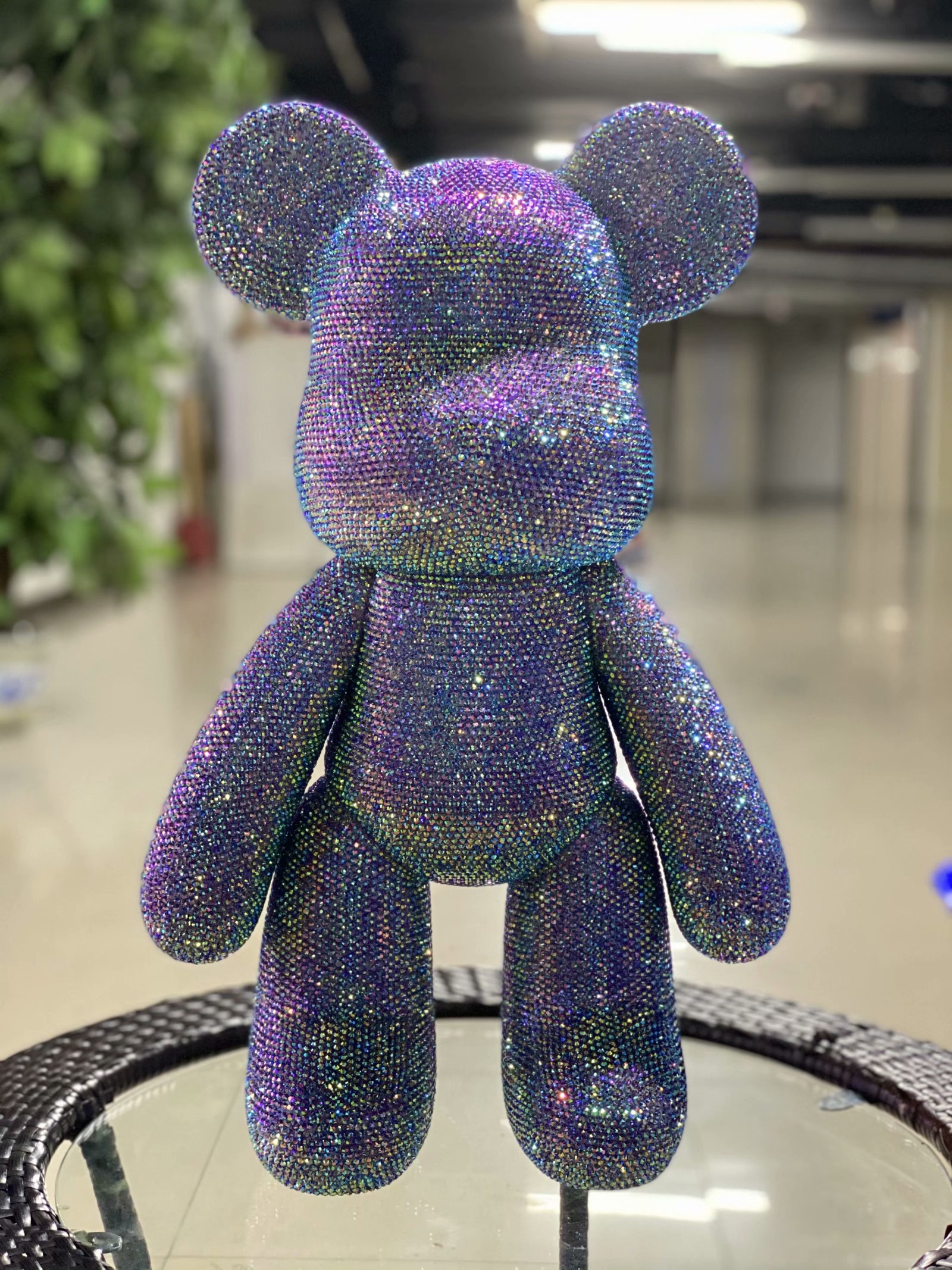 手工diy贴钻暴力熊玩偶53厘米摆件粘钻熊满钻礼物网红礼品送女生