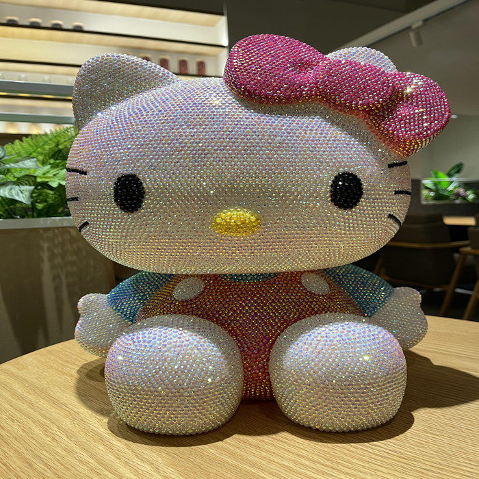 少女心防摔HelloKitty存钱罐