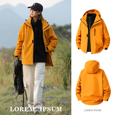 户外冲锋衣外套女2025新款