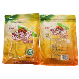 广西田阳芒香园大片芒果 干软糯原切新鲜水果干果脯蜜饯零食360g