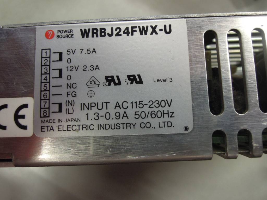 进口POWER SOURCE直流开关电源模块WRBJ24FWX-U出5V 12V询价-封面