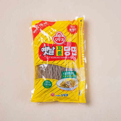 韩国进口不倒翁粉条韩式传统杂菜炒粉丝用切断红薯地瓜干粉条家用