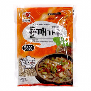 韩国进口苏子粉土豆脊骨汤调料粉可做调料酱苏籽粉200g