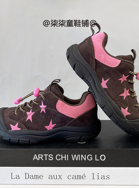 真皮女童户外运动鞋2025秋冬季儿童防滑登山鞋男童休闲鞋溯溪鞋潮