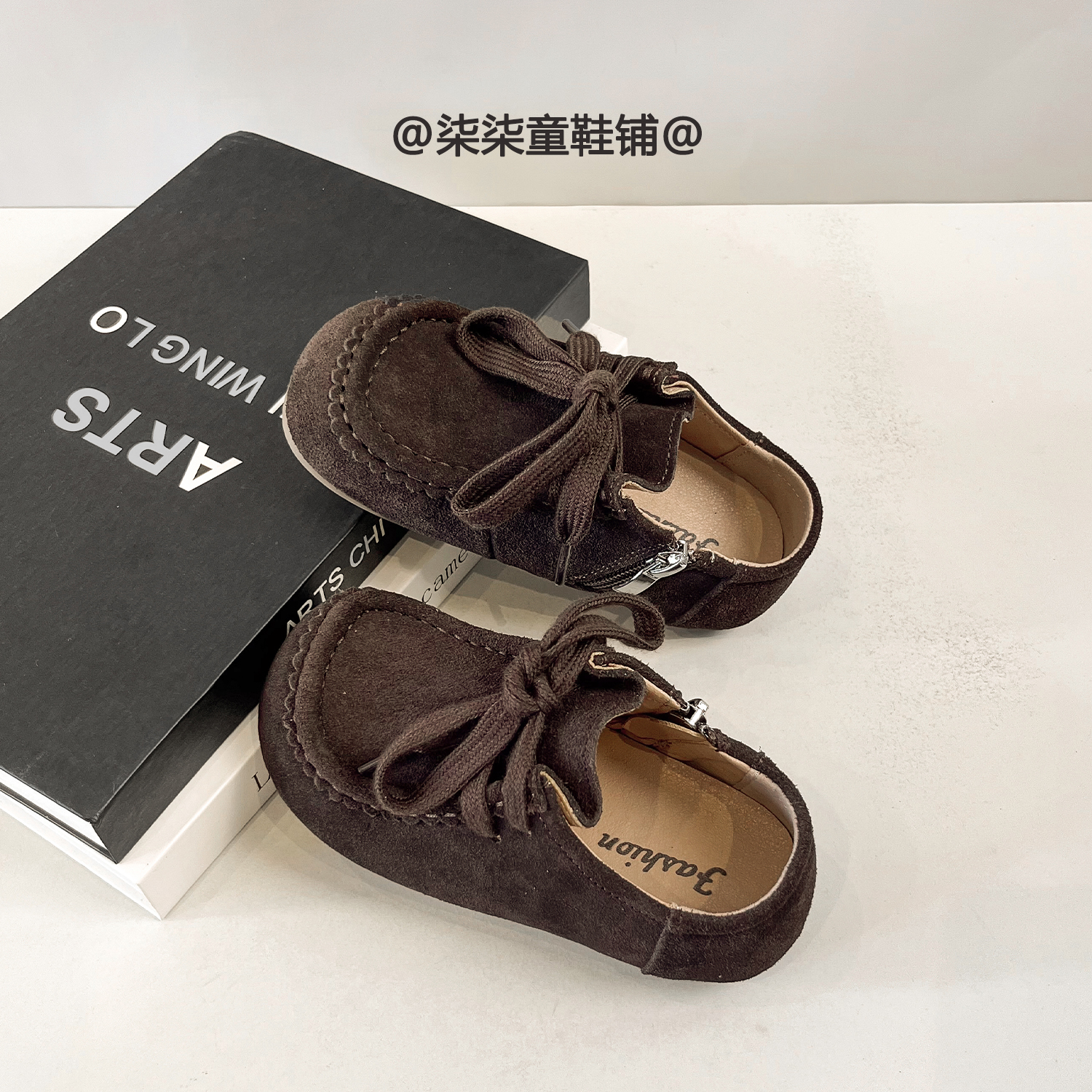 小二推荐官网真皮儿童勃肯鞋棉鞋