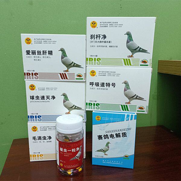 爱丽丝鸽药种鸽调理套装套餐组合套装赛鸽调理/信鸽药品驱虫粉