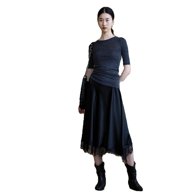 无有无印羊毛套头针织衫