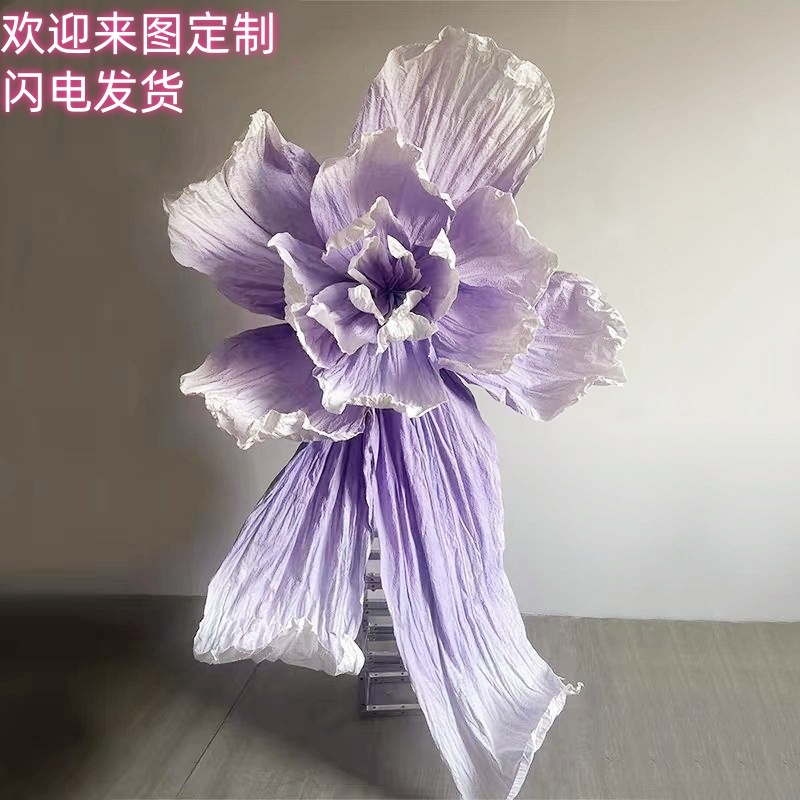 大型手工紙藝花婚禮婚慶背景道具