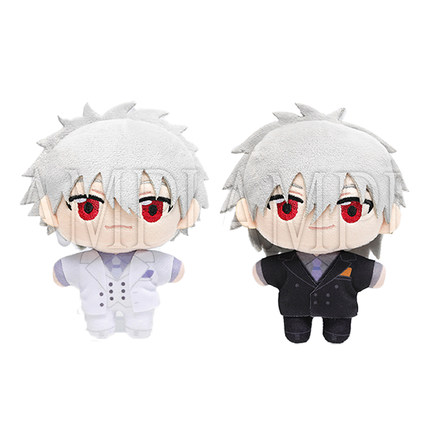 新世纪福音战士EVA30周年 最后的使者 渚薰展周边Q版掌上毛绒挂件