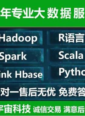 大数据代做Spark/Flink/Scala/hadoop数据挖掘程序代做辅导答疑