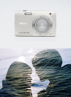 CCD数码相机 可拍月亮 适用于尼康人像滤镜长焦镜头浓郁色彩直出