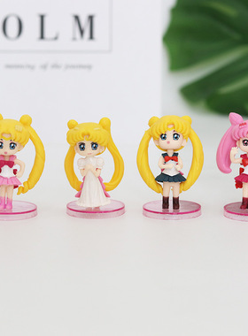 美少女战士烘焙水冰月场景摆台