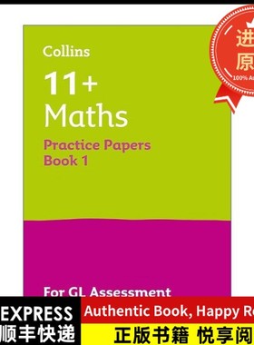 【现货原版新书】111柯林斯英国小升初考试数学练习册1Collins 11+ and Simon GreavesCollins 11+ and Simon Greaves出版社978184