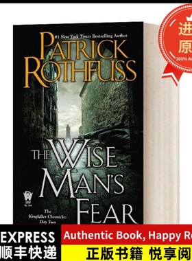 【现货原版新书】英文原版 The Wise Man's Fear 弒君者传奇系列2：智者之惧 英文版 进口英语原版书籍Rothfuss, Patrick出版社978