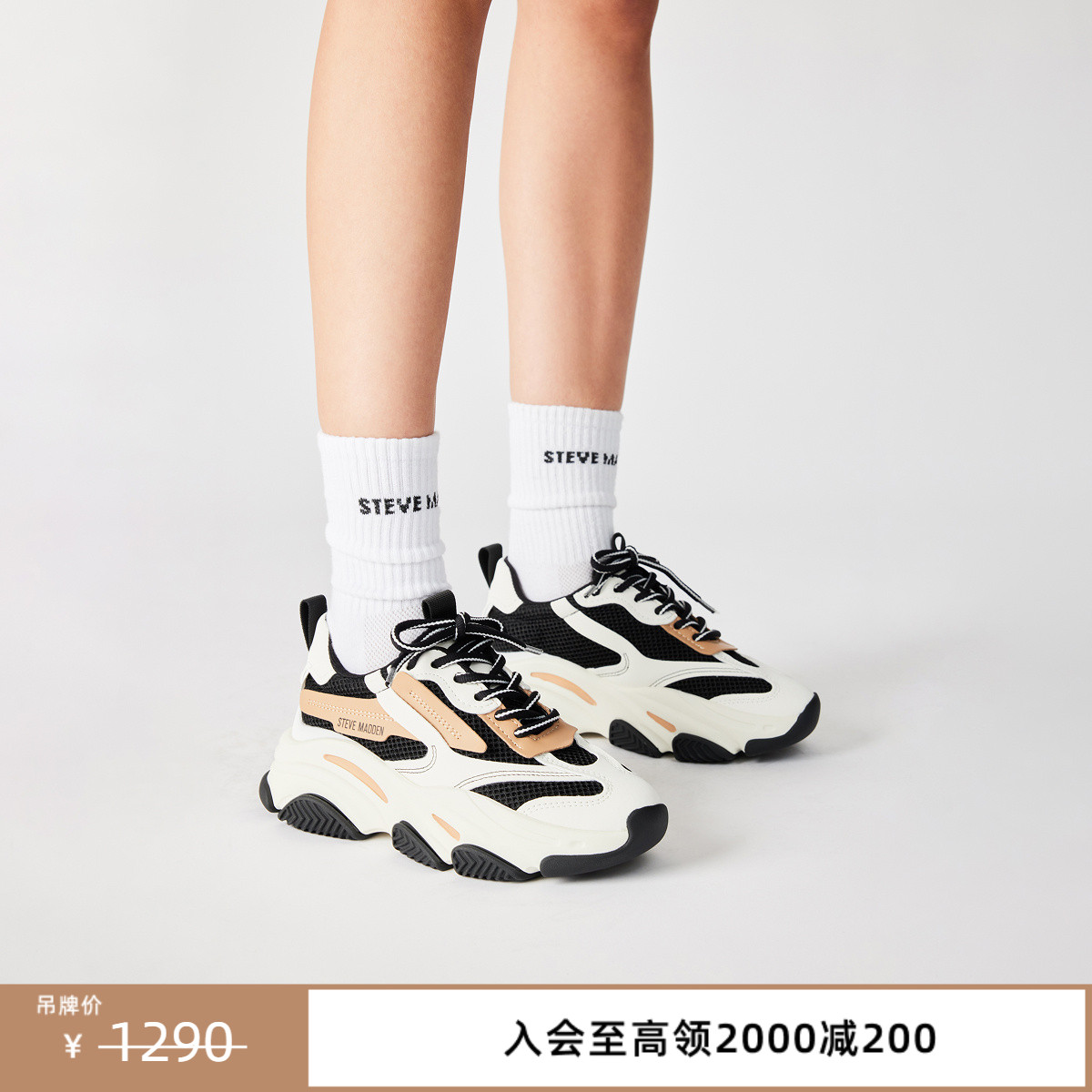 复古老爹鞋厚底增高秋冬新品