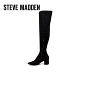 Steve Madden/思美登新款过膝女靴冬长筒靴女鞋高跟靴BOLTED