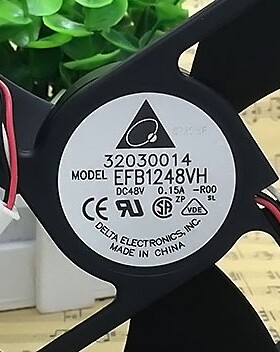EFB1248VH 台达 48V 0.15A 12厘米 DELTA 12025 交换机散热风扇