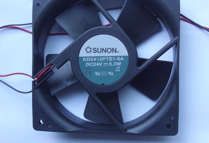 原装 建准SUNON 12025 24V 5.3W 12cm变频器风扇 KD2412PTS1-6A