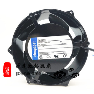 德国/ebmpapst 17CM DV6224R DC24V 39W ABB变频器控制柜散热风扇