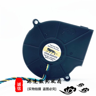 1u 775捷豹P4 CPU风扇 7cm鼓风机7515 B127515BU 12V COOLSERVER