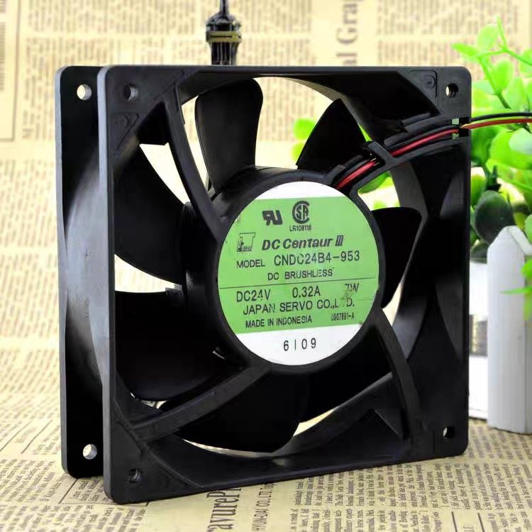 12038原装伺服 散热风扇 CNDC24B4-953 24V 0.32A 7W 日本精工