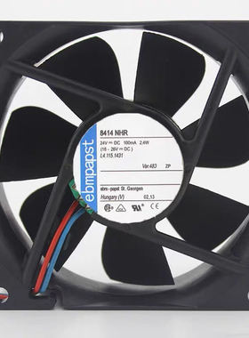 正品风扇 8414NHR 8025 24V 2.4W伦茨驱动器专用风扇