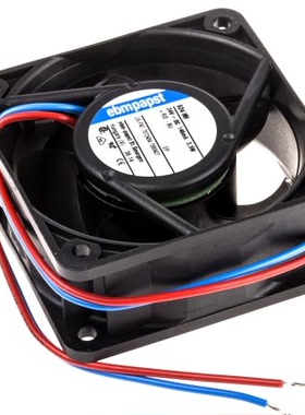 624HH 原装德国ebm风机 6025 24V 3.5W 6CM变频器散热风扇