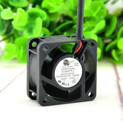 美国COMAIR ROTRON散热风扇CR0424HB-C50 4020 24V 0.09A