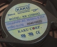 现货原装散热风扇 KK1238HA2 220V-240V 0.12A 轴流风机 12cm