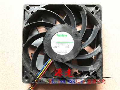 NIDEC 尼迪克W12T48BS1MA7-20 12025 48v  0.42A散热风扇