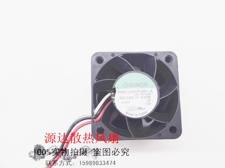 台湾建准SUNON 4cm 4028 4.0W服务器风扇 12V PMD1204PQB1-A(2)R