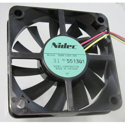 库存 日本 电产 NIDEC 6015 DC12V 直流散热风扇 D06R-12SH