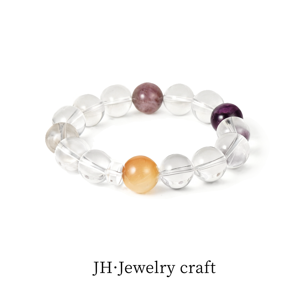 Jonny.“望舒”高端全净体蓝针经典百搭手链