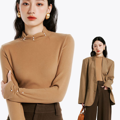美娜舒丹3076加厚女士T恤保暖