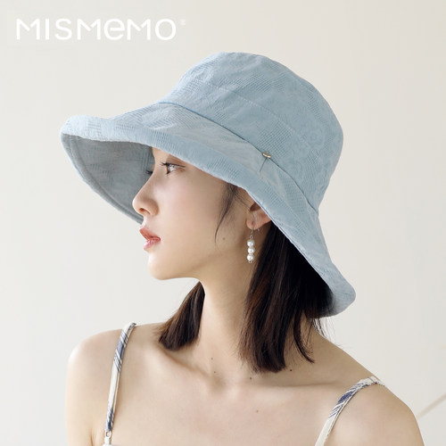 MISMEMO春夏防晒可折叠渔夫帽女