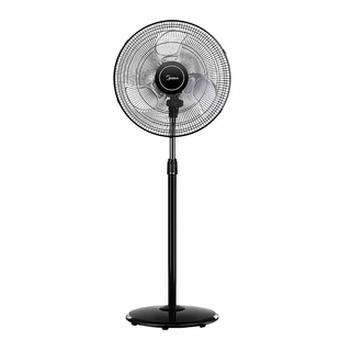 美的电风扇FES45-20A落地扇18寸铝合金扇摇头家用商业110W机械式