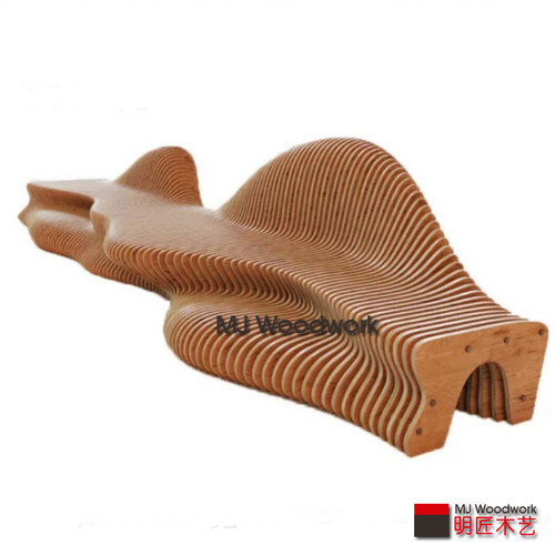 休息木椅商业公共空间雕塑艺术