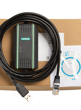 usb口兼容ABB AC800M系列plc编程电缆 下载线TK212A 3BSC630197R1